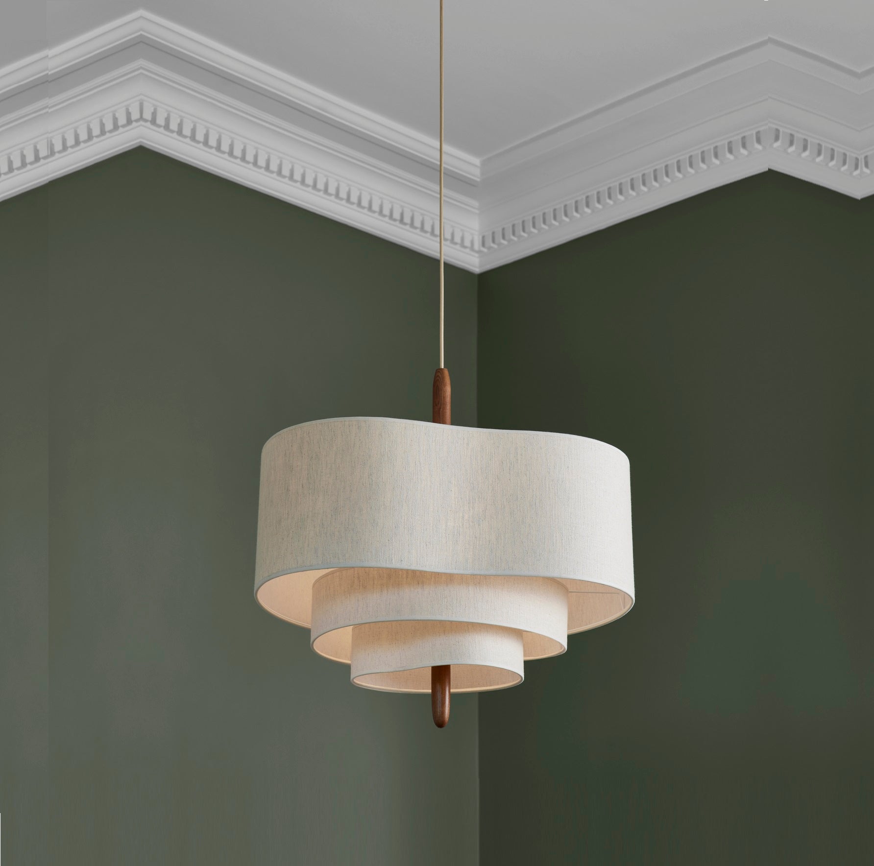 Freyza | Altheus Nordic Pebble Fabric Pendant Light – Nordic Kitchen Dining Room
