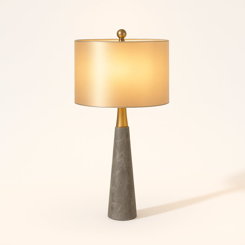Pelane | Elegant Modern Marble Table Lamp for Bedside or Living Room 2