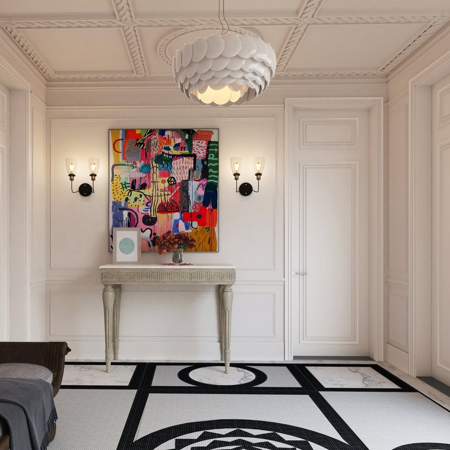 Freyza | Coshael postmoderner Luxus-Keramik-Kronleuchter – modernes Esszimmer, Wohnzimmer
