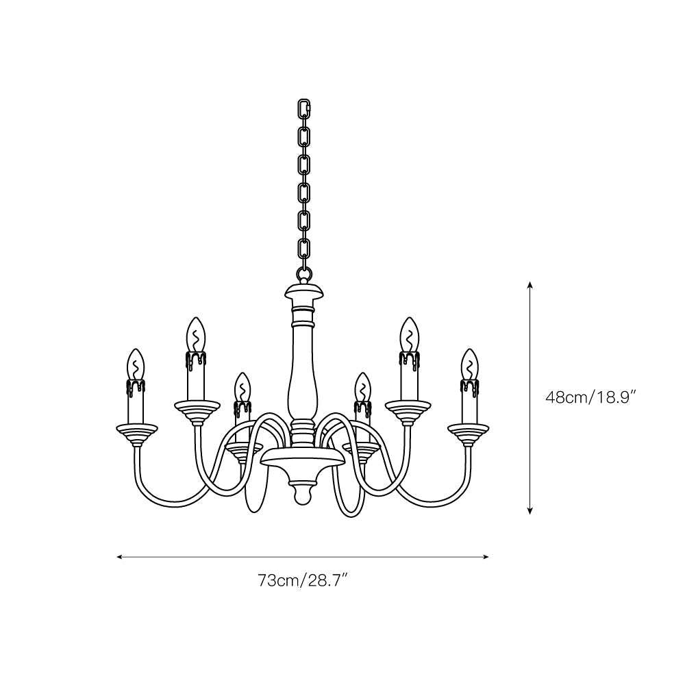 Freyza | Syshaeth Vintage Industrial Wood Chandelier – Industrial Dining Room Living Room