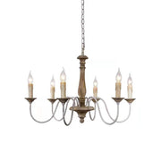 Freyza | Syshaeth Vintage Industrial Wood Chandelier – Industrial Dining Room Living Room