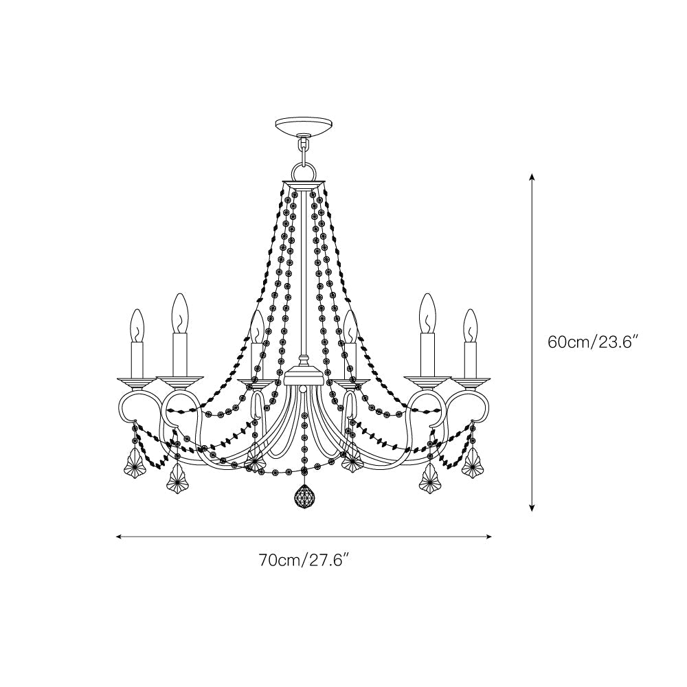 Freyza | Mysorarae Lustre postmoderne de luxe en laiton et cristal – Salle à manger et salon modernes