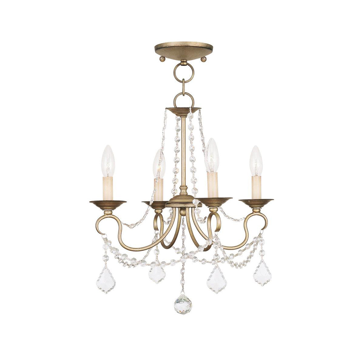 Freyza | Mysorarae Lustre postmoderne de luxe en laiton et cristal – Salle à manger et salon modernes