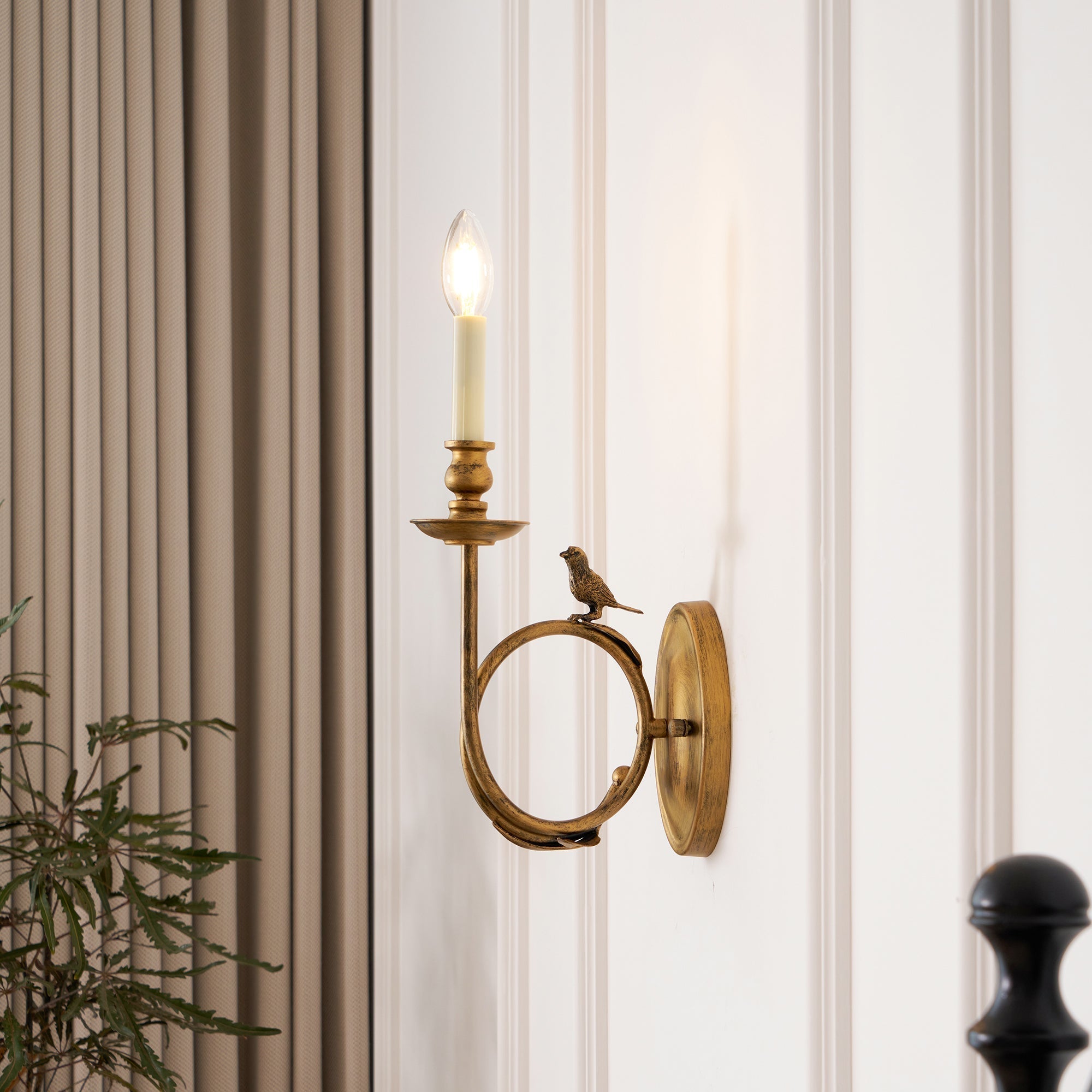 Freyza | Utheara Vintage-Industrielle Wandleuchte – Industrielles Schlafzimmer und Flur