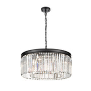 Perdita | Elegant Modern Black Crystal Chandelier for Dining Room 1