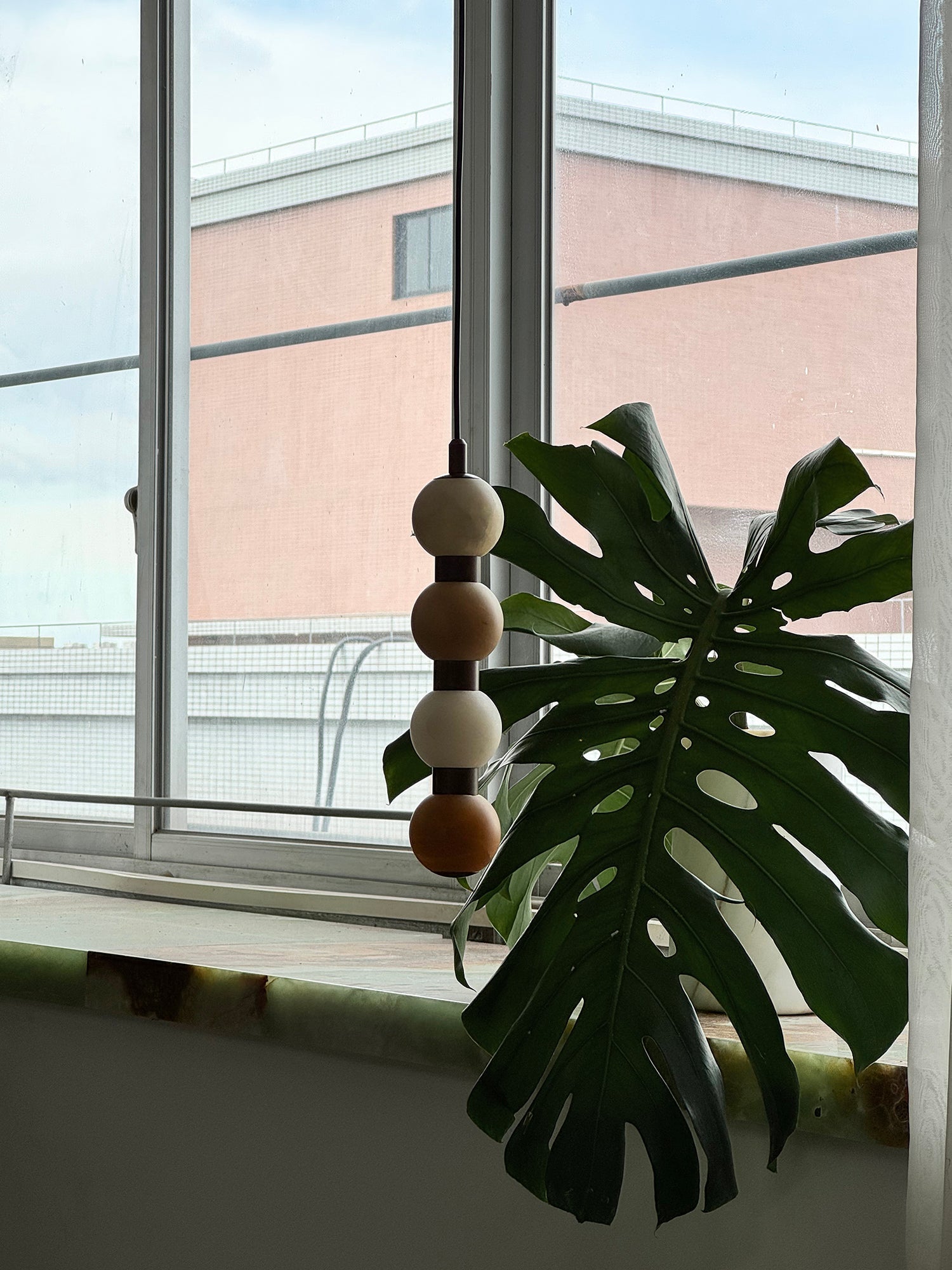 Freyza | Ulshae Kunstmarmor-Pendelleuchte – Küche, Esszimmer