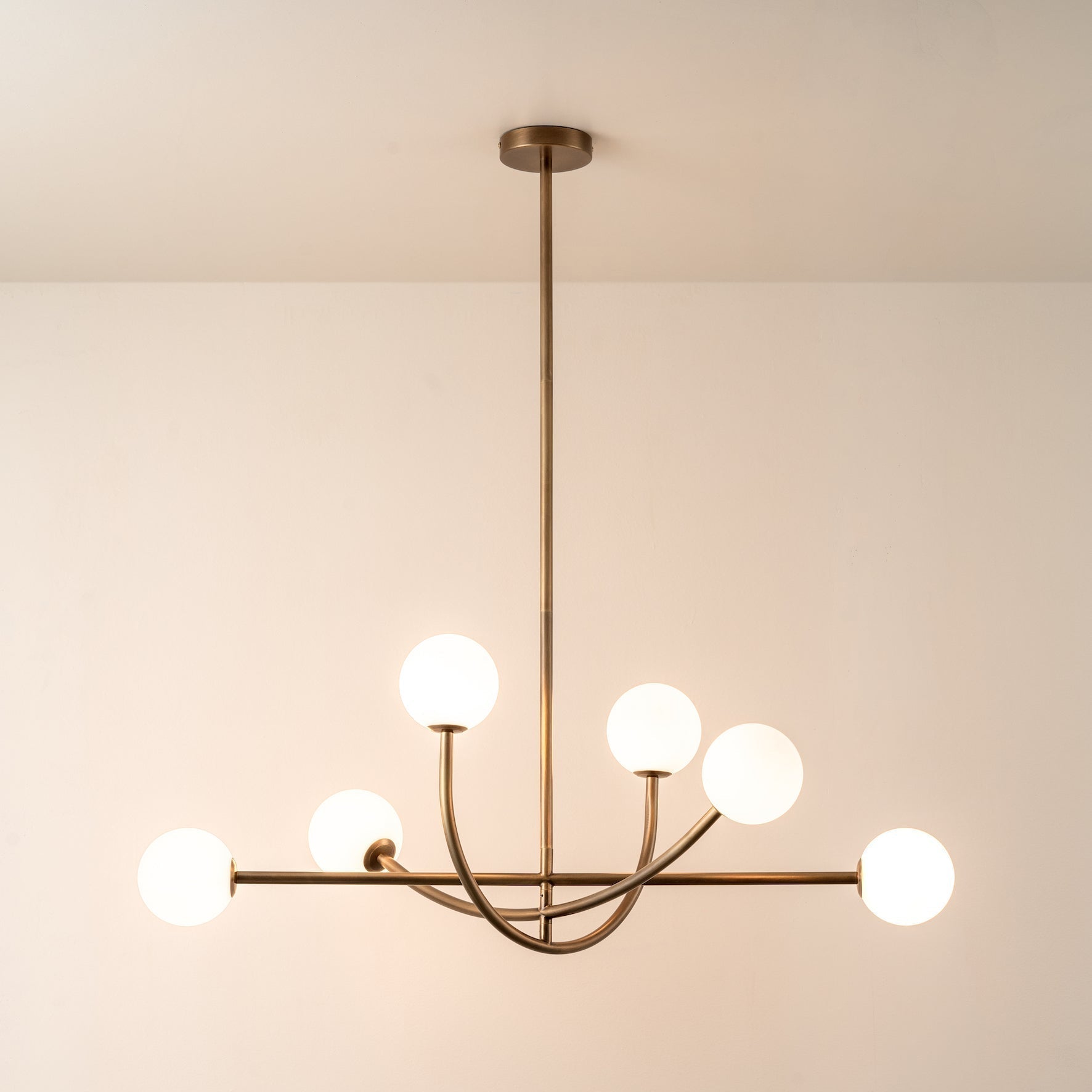 Freyza | Ilvelia Brass Glass Brass Glass Chandelier – Dining Room Living Room