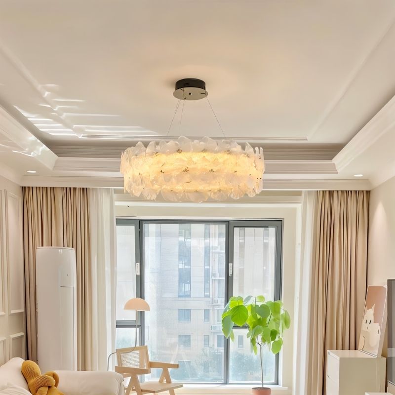 Freyza - Elegant Handcrafted Glass Chandelier for Modern Interiors