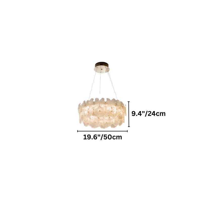 Freyza - Elegant Handcrafted Glass Chandelier for Modern Interiors