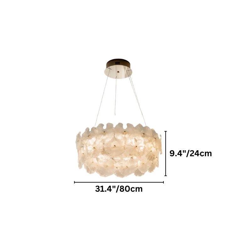 Freyza - Elegant Handcrafted Glass Chandelier for Modern Interiors