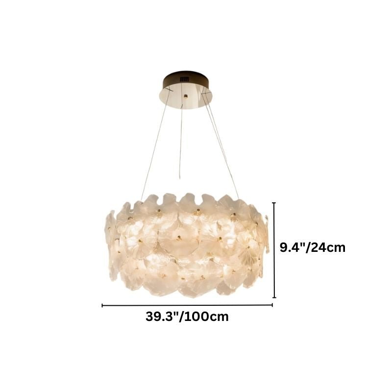 Freyza - Elegant Handcrafted Glass Chandelier for Modern Interiors