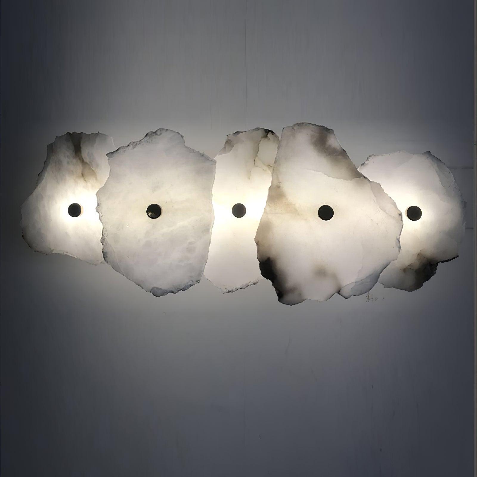 Freyza | Applique murale d’intérieur Ritta Alabaster Flower – Chambre et salon