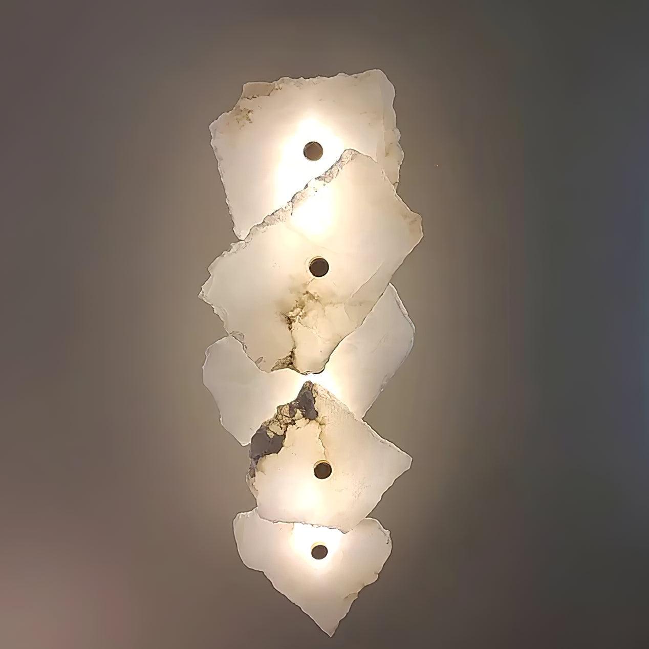 Freyza | Applique murale d’intérieur Ritta Alabaster Flower – Chambre et salon