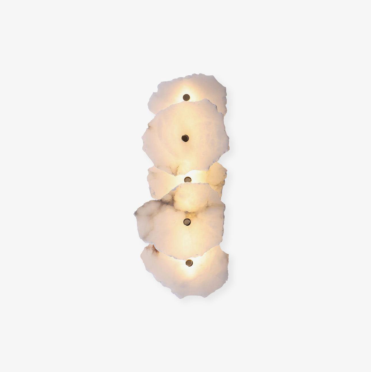 Freyza | Applique murale d’intérieur Ritta Alabaster Flower – Chambre et salon