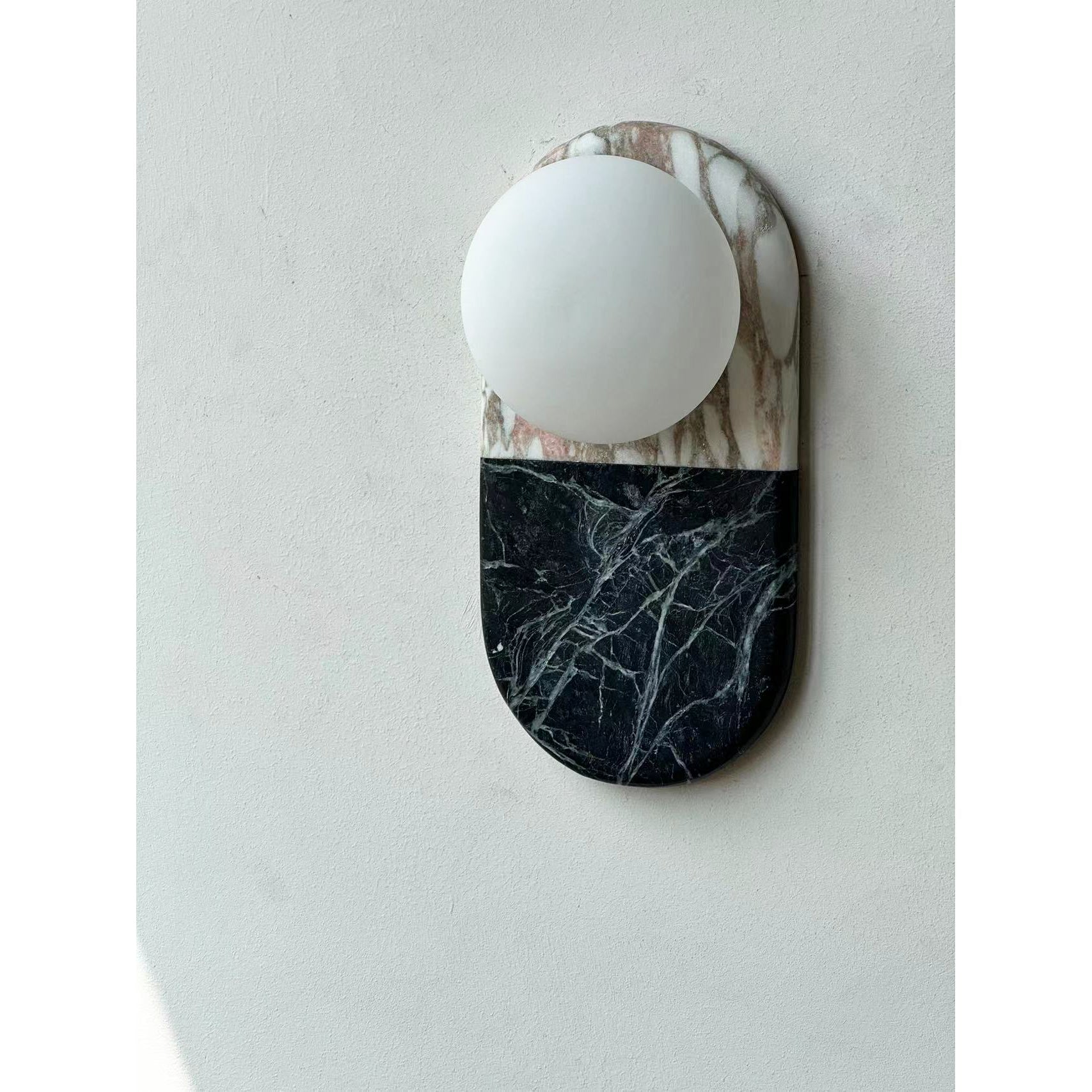 Freyza | Alvynan Marmor-Wandleuchte – Schlafzimmer, Flur