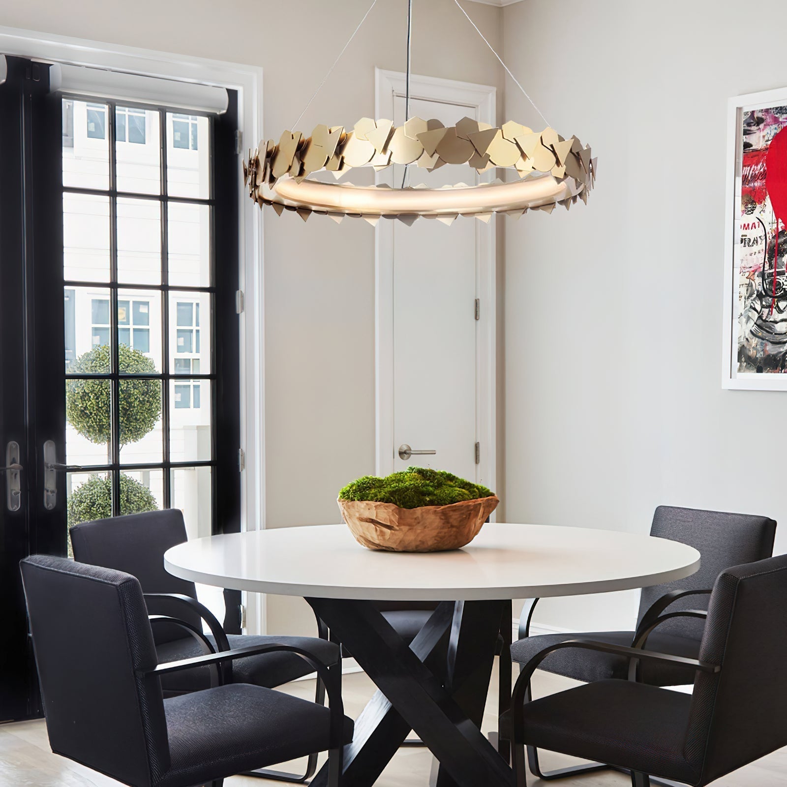 Freyza | Philomenos Halo Chandelier Chandelier – Dining Room Living Room