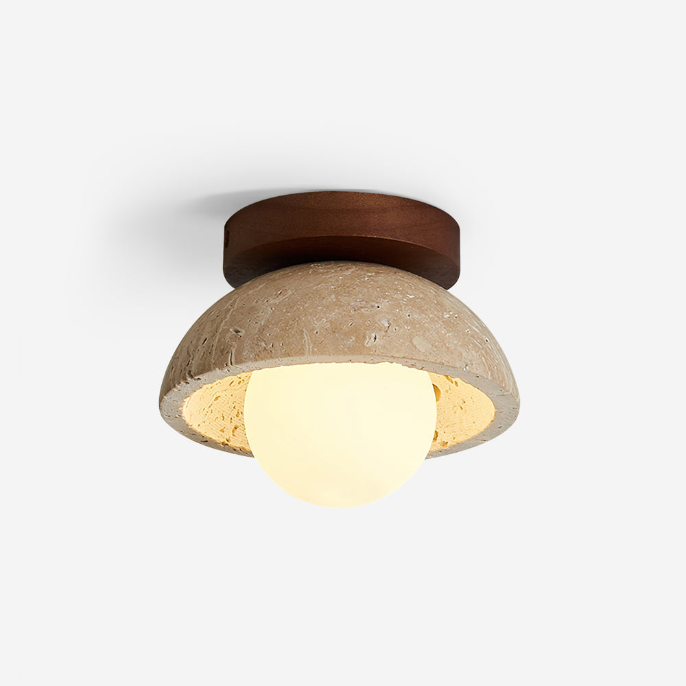 Freyza | Plafonnier semi-encastré – Chambre, couloir et cuisine minimalistes
