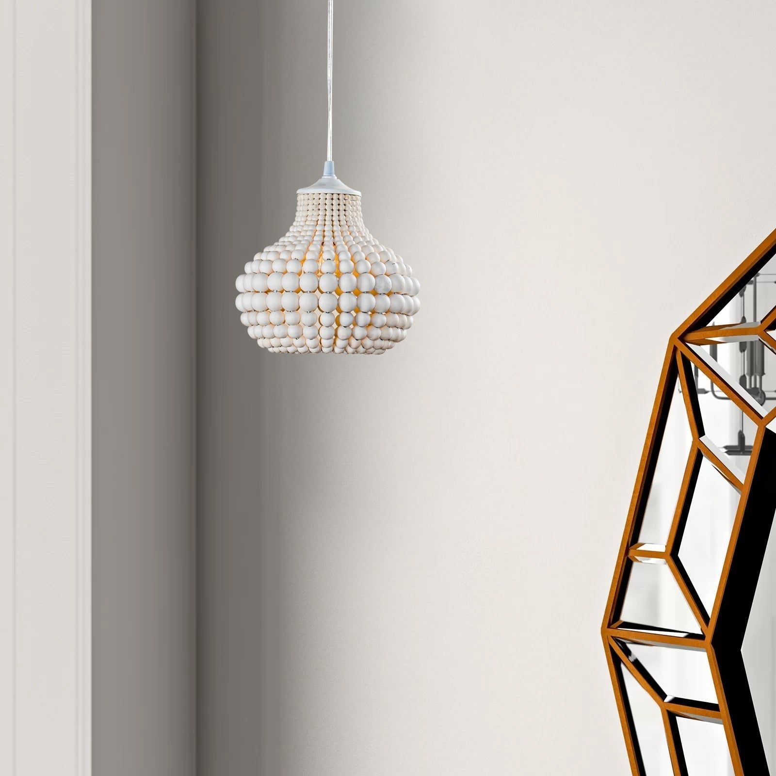 Freyza | Ilirel Beaded Pendant Pendant Light – Kitchen Dining Room