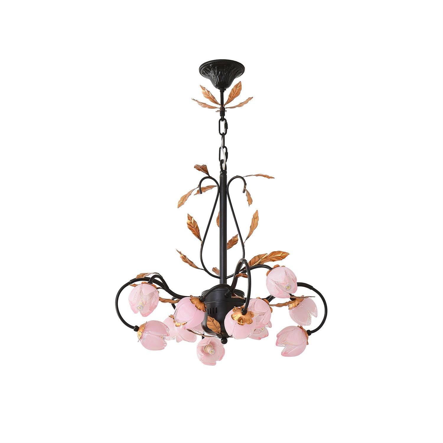 Freyza | Avelora Vintage Industrial Glass Chandelier – Industrial Dining Room Living Room