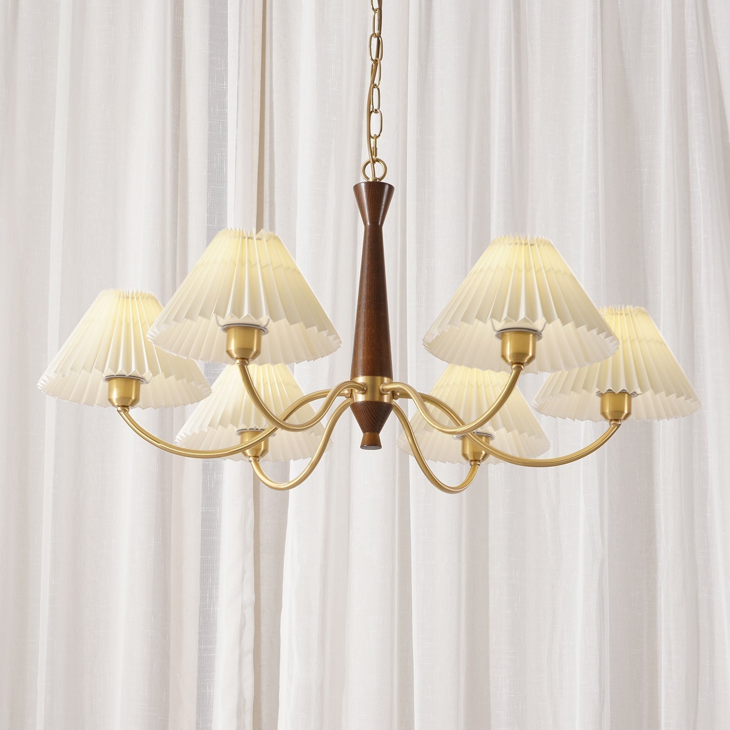 Freyza | Fabric Chandelier – Dining Room Living Room