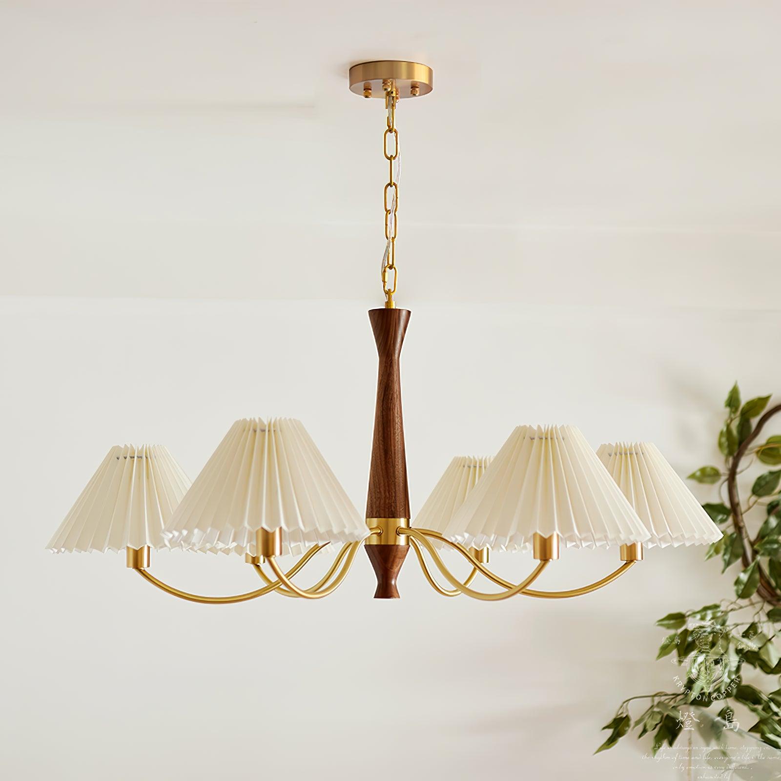 Freyza | Fabric Chandelier – Dining Room Living Room