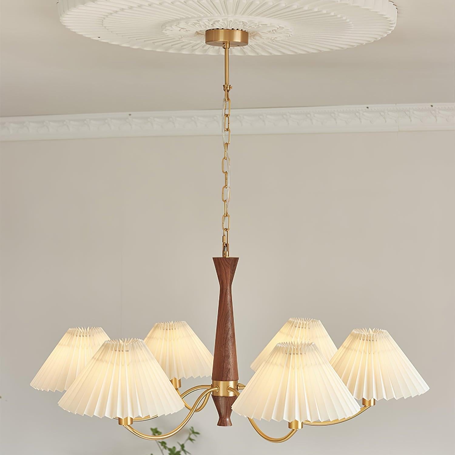 Freyza | Fabric Chandelier – Dining Room Living Room
