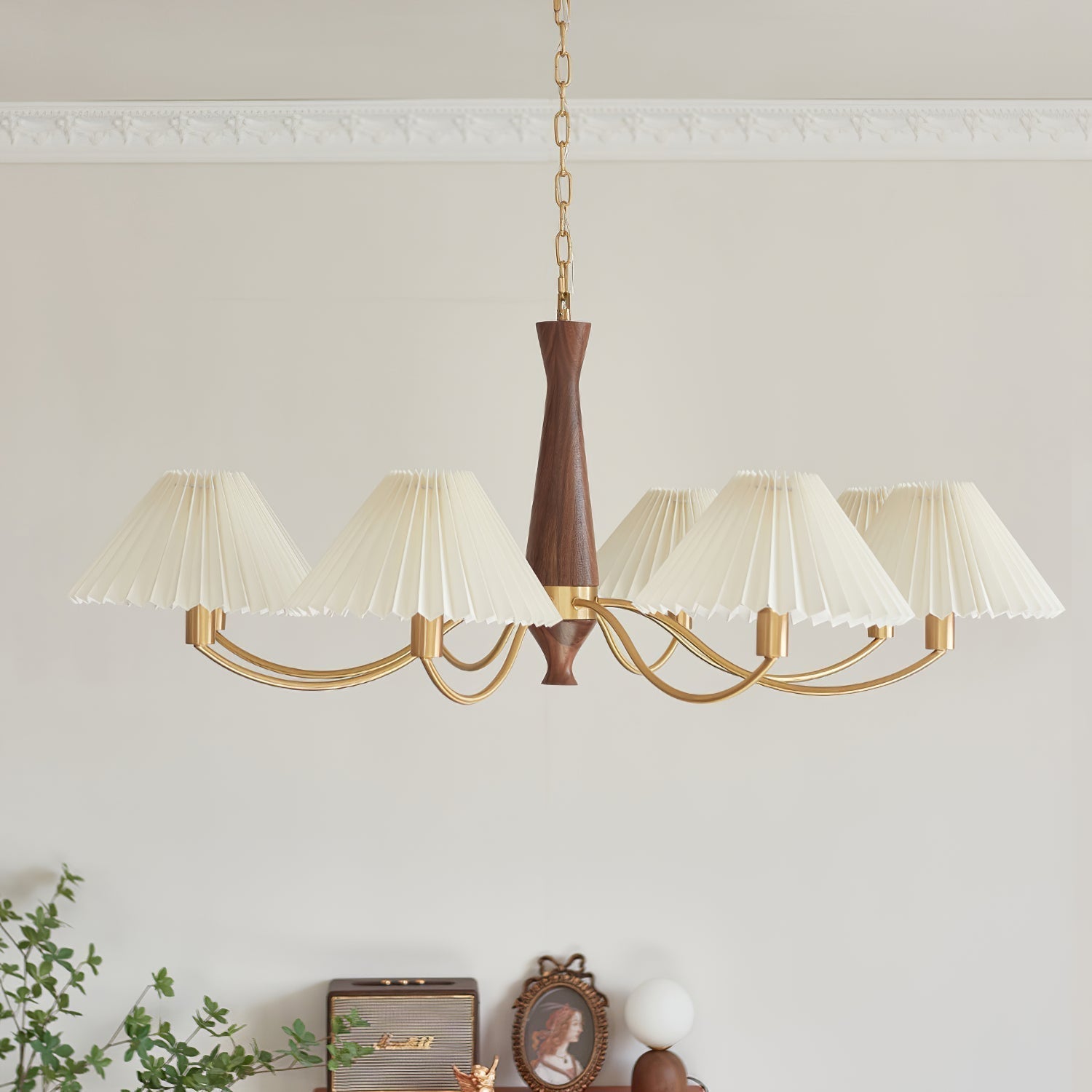 Freyza | Fabric Chandelier – Dining Room Living Room