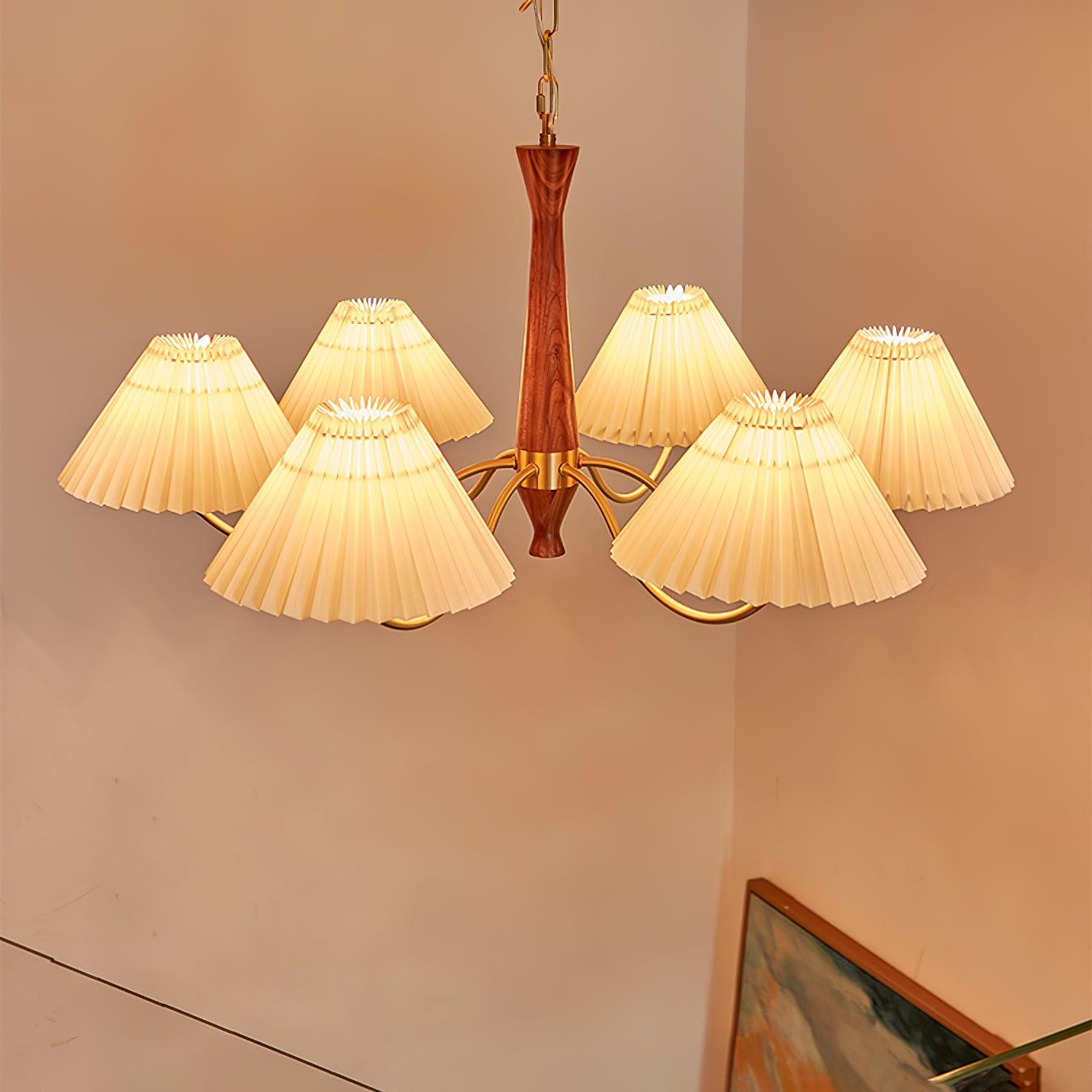 Freyza | Fabric Chandelier – Dining Room Living Room