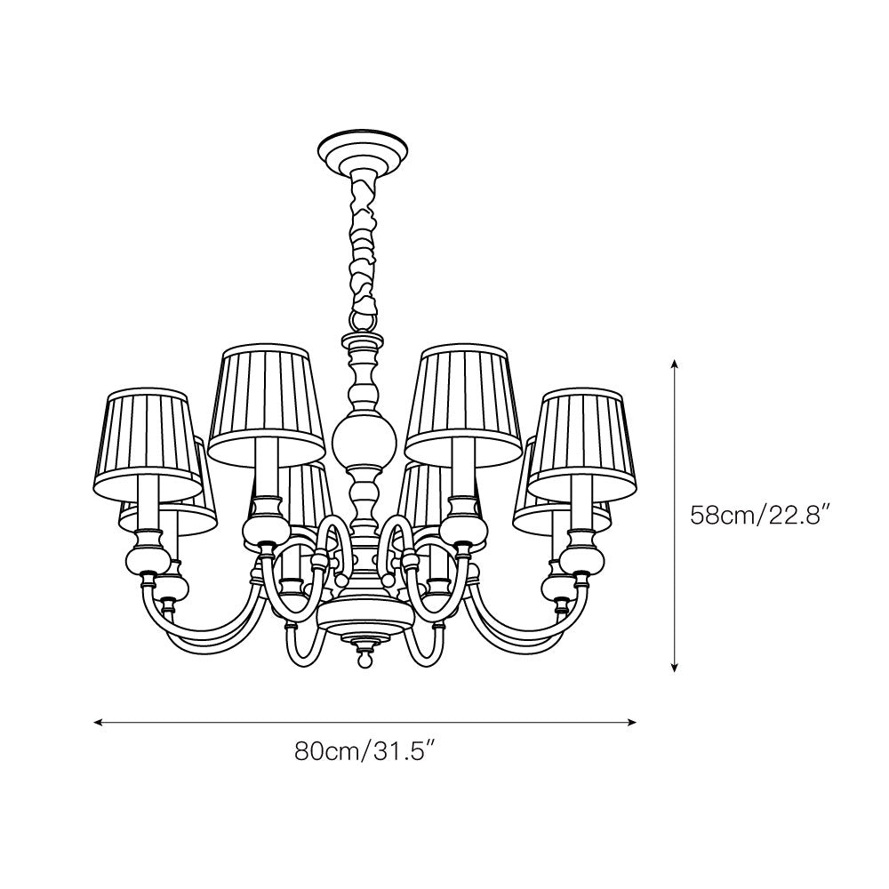 Freyza | Ivenen Postmodern Luxury Brass Chandelier – Modern Dining Room Living Room