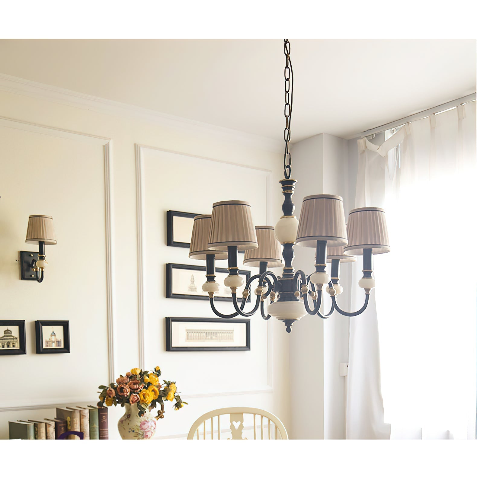 Freyza | Ivenen Postmodern Luxury Brass Chandelier – Modern Dining Room Living Room
