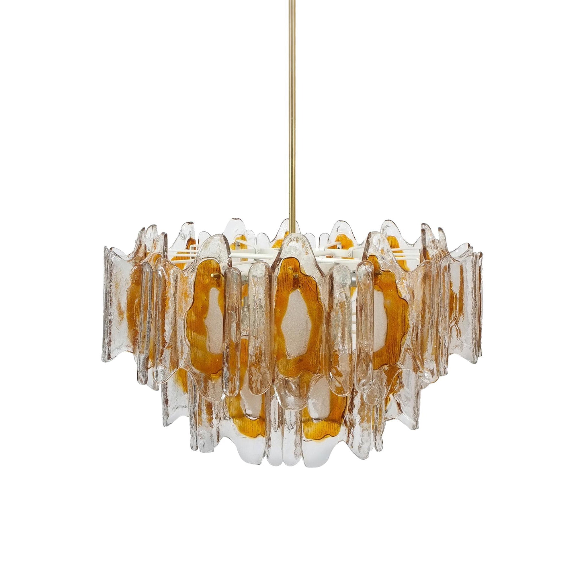 Freyza | Zecaryra Postmodern Luxury Glass Chandelier – Modern Dining Room Living Room