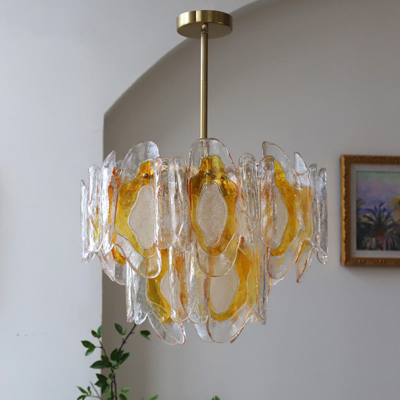 Freyza | Zecaryra Postmodern Luxury Glass Chandelier – Modern Dining Room Living Room