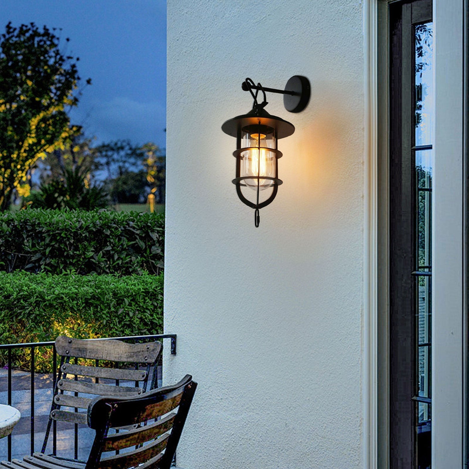 Freyza | Zatheir Vintage Industrial Wall Light – Industrial Bedroom Hallway