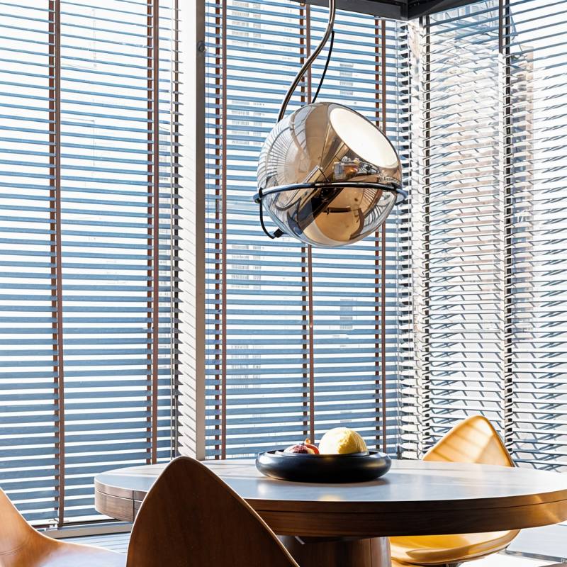Freyza - Potiri | Elegant Retro Glam Glass Chandelier with Adjustable Lighting