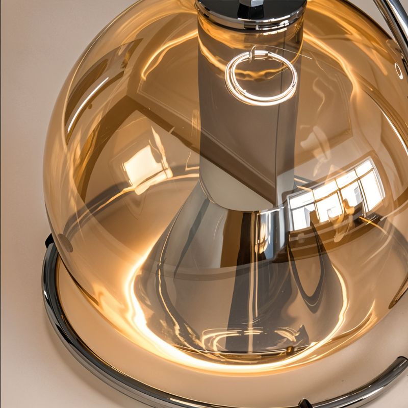 Freyza - Potiri | Elegant Retro Glam Glass Chandelier with Adjustable Lighting