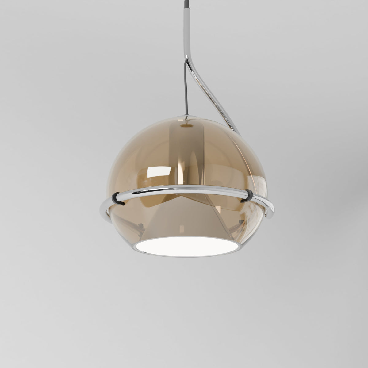 Freyza - Potiri | Elegant Retro Glam Glass Chandelier with Adjustable Lighting