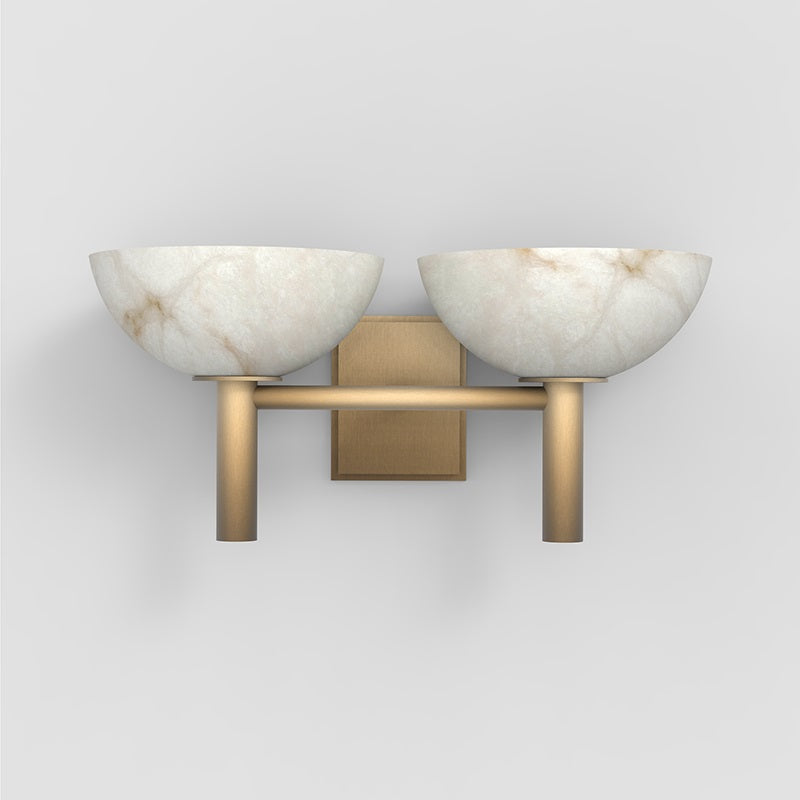 Freyza | Weft Alabaster-Wandleuchte – Schlafzimmer, Flur