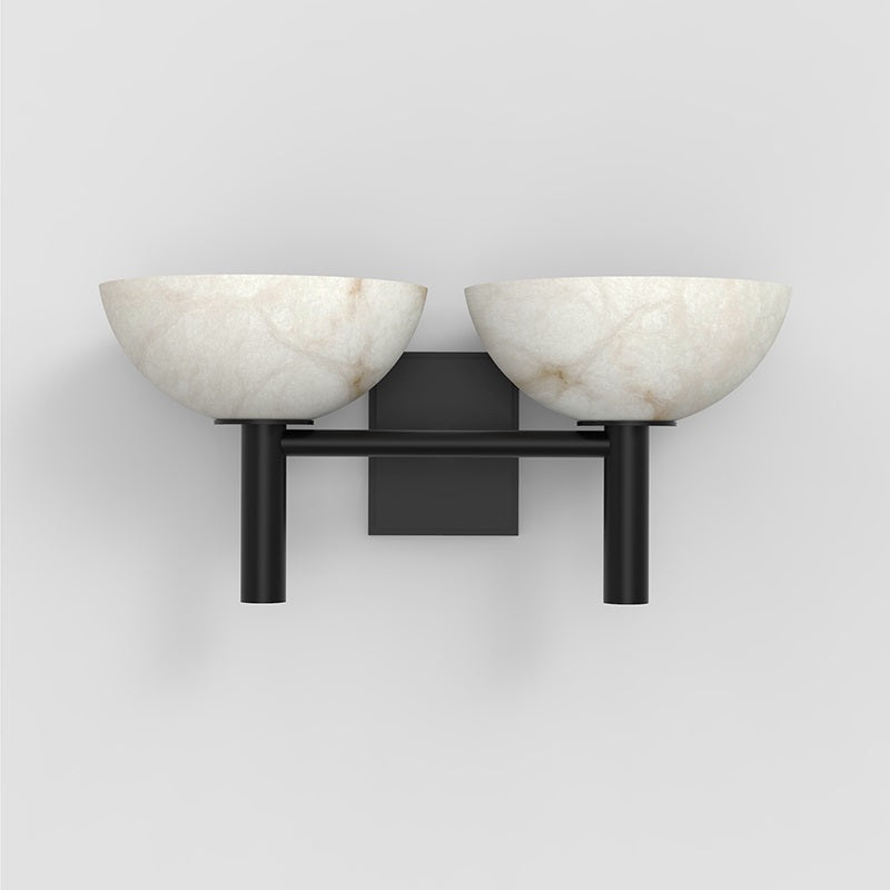 Freyza | Weft Alabaster-Wandleuchte – Schlafzimmer, Flur