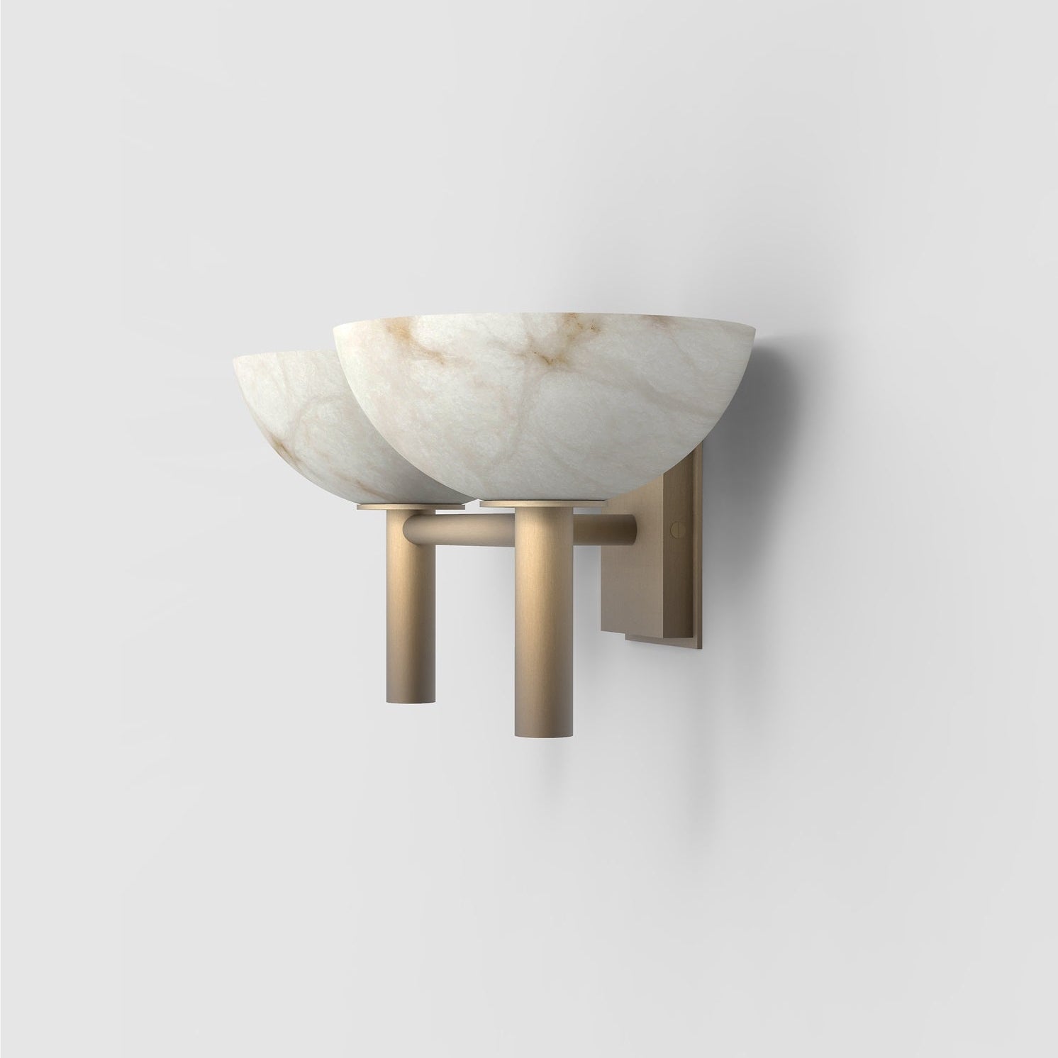 Freyza | Weft Alabaster-Wandleuchte – Schlafzimmer, Flur