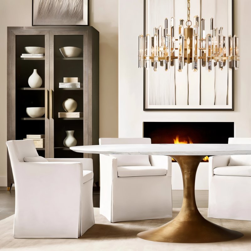Freyza - Prizma | Elegant Modern Round Crystal Chandelier Design
