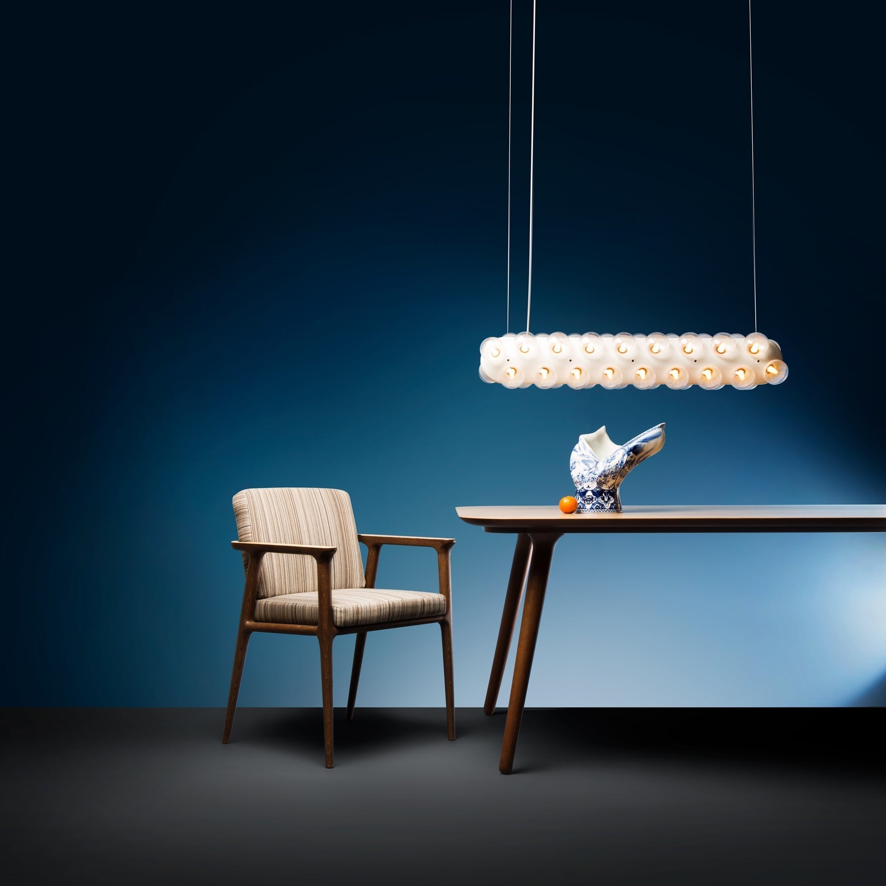 Freyza | Ulvinos Resin Glass Glass Resin Chandelier – Dining Room Living Room