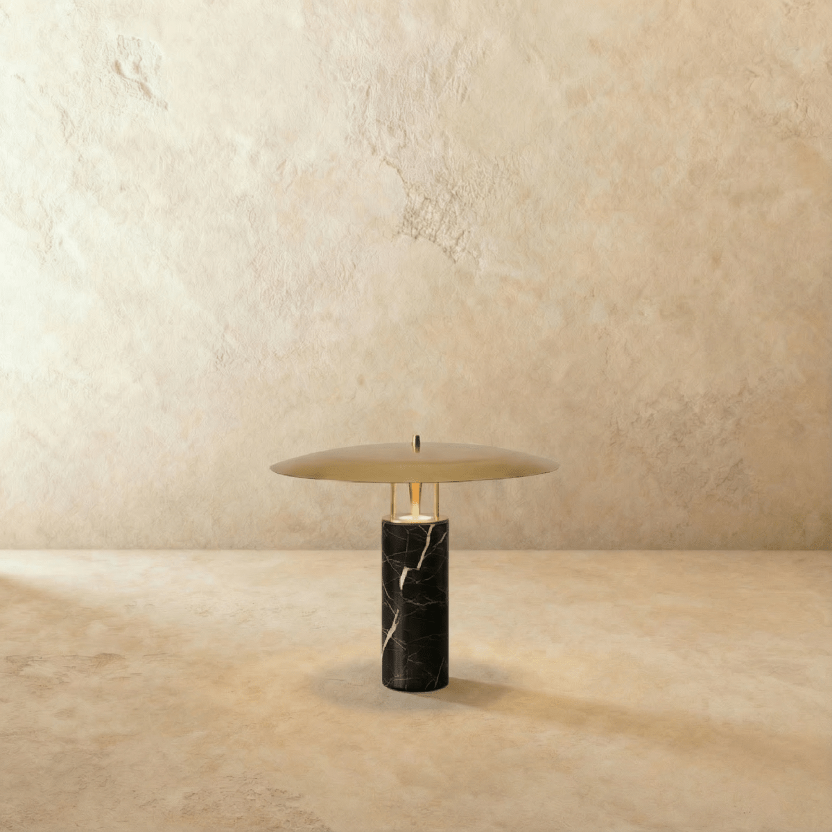 Pryvora | Elegant Marble Table Lamp for Modern Bedroom Decor 0