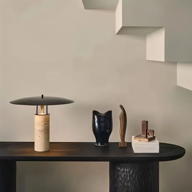 Pryvora | Elegant Marble Table Lamp for Modern Bedroom Decor 3