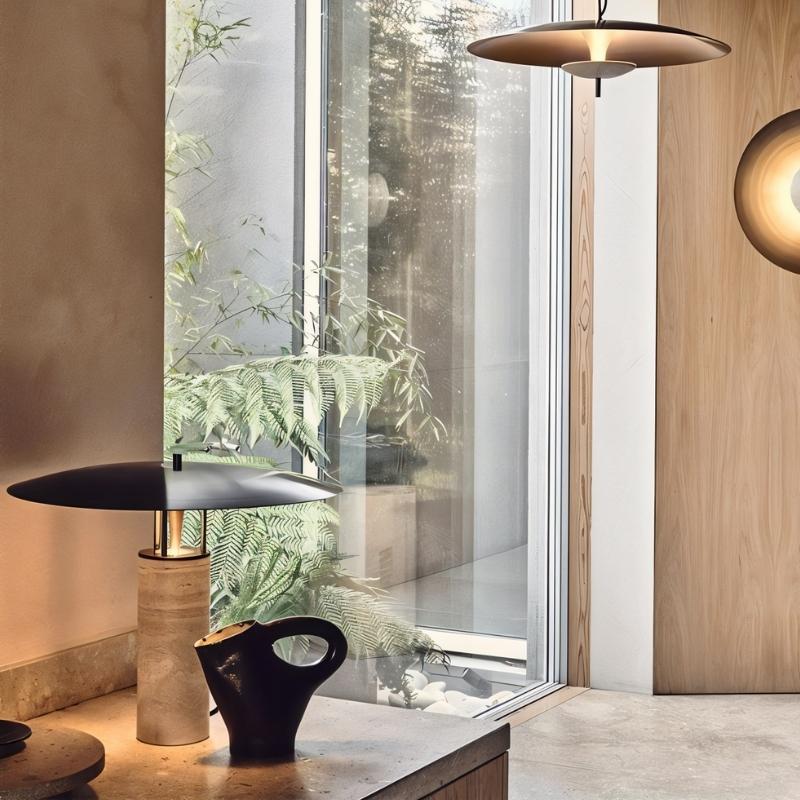 Pryvora | Elegant Marble Table Lamp for Modern Bedroom Decor 5