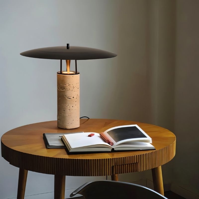 Pryvora | Elegant Marble Table Lamp for Modern Bedroom Decor 6