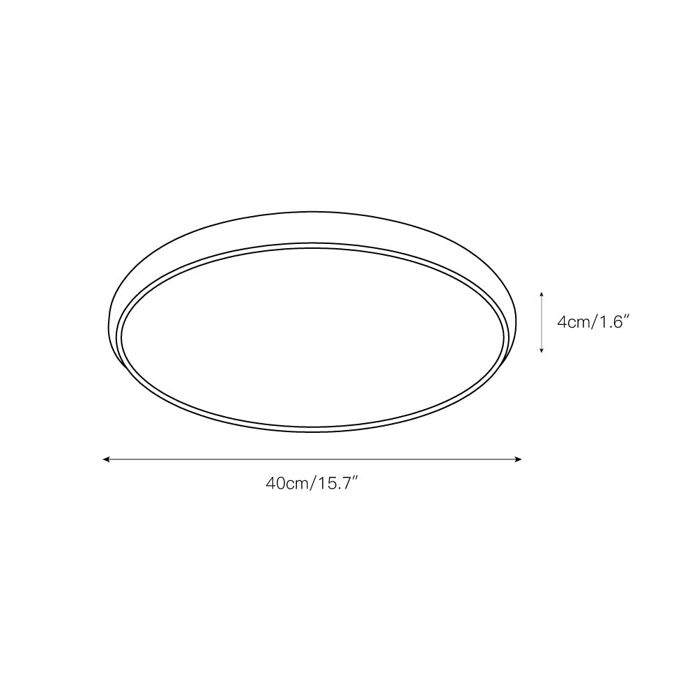 Freyza | Aurdoreth LED Flush Ceiling Light – Bedroom Living Room