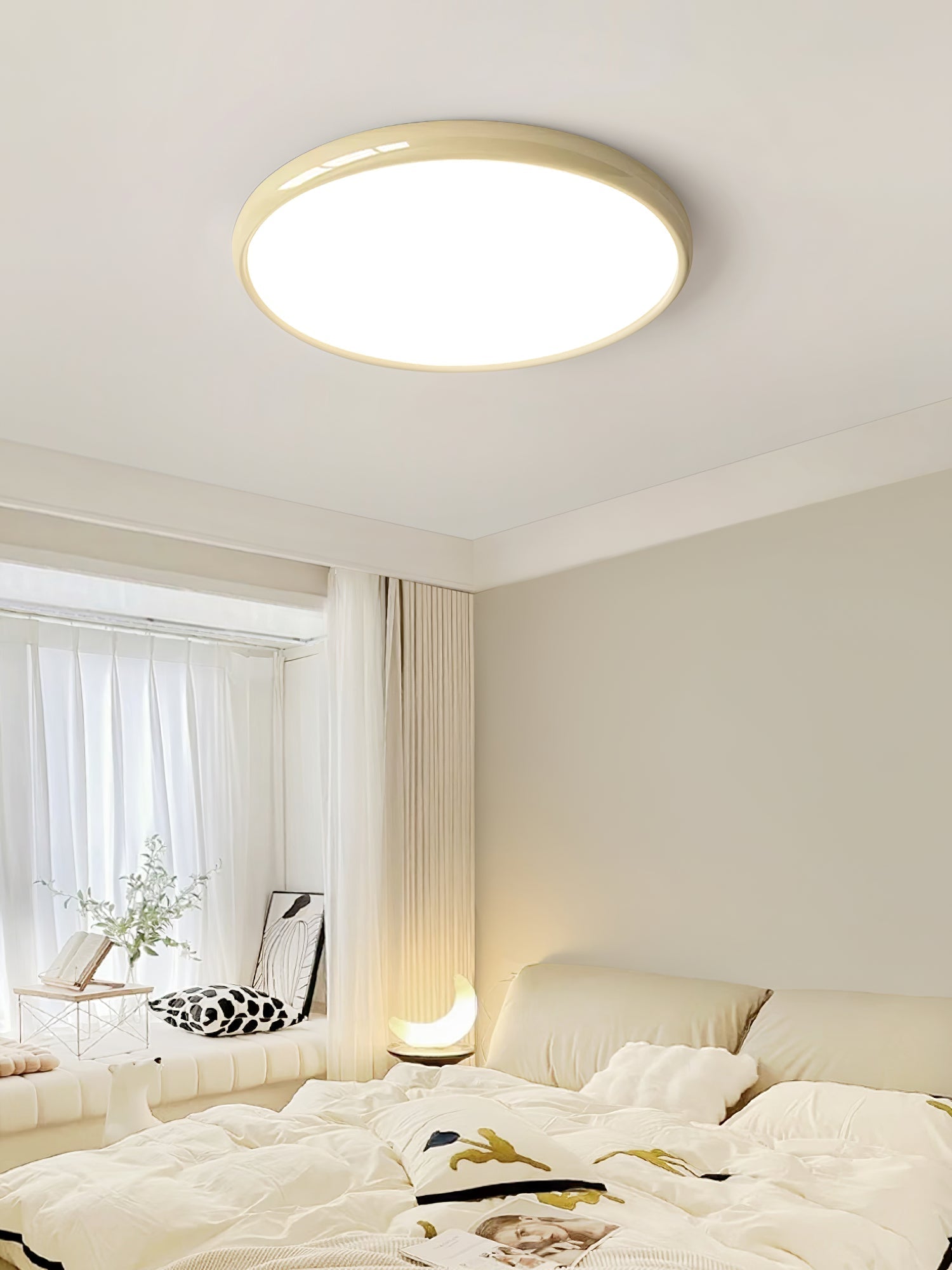 Freyza | Aurdoreth LED Flush Ceiling Light – Bedroom Living Room