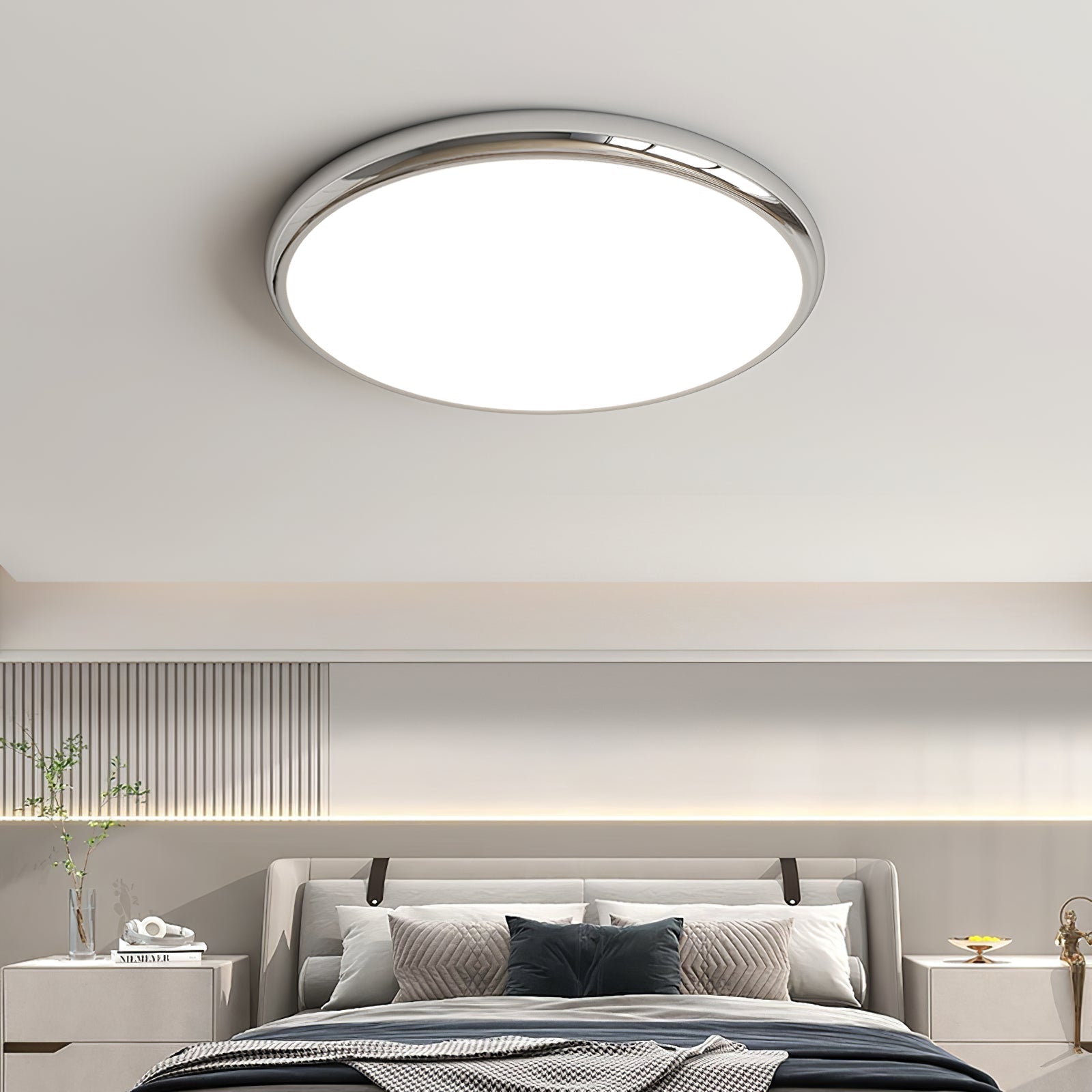 Freyza | Aurdoreth LED Flush Ceiling Light – Bedroom Living Room