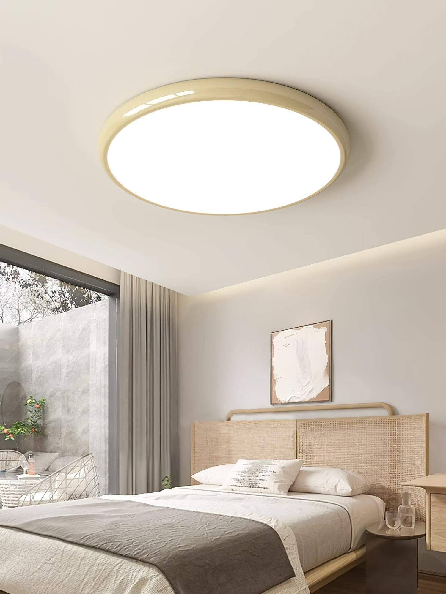 Freyza | Aurdoreth LED Flush Ceiling Light – Bedroom Living Room