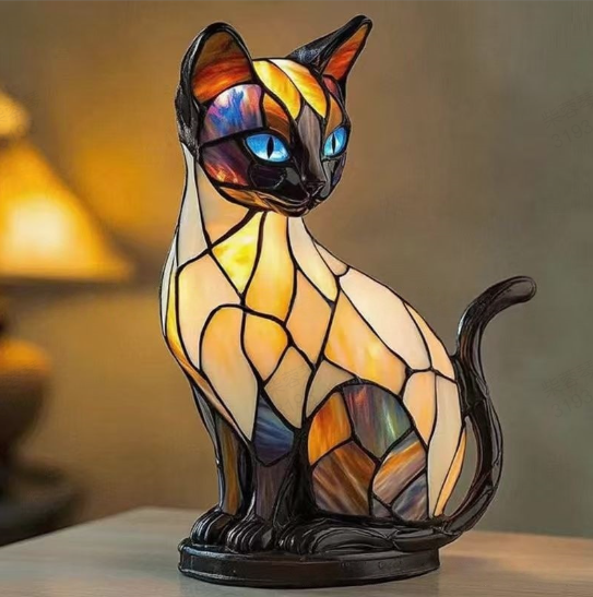 Puppy Art | LED Desk Lamp with Glare-Free Lighting & Unique Resin Design for Cozy Ambiance 4
